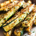Baked Parmesan Zucchini Fries