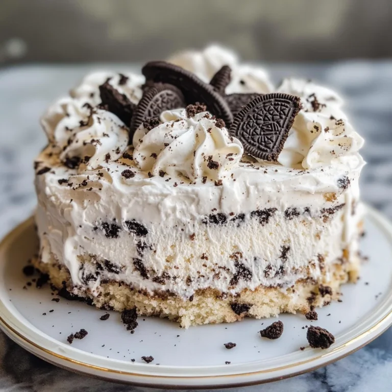 Cookies and Cream Ice Cream Cake