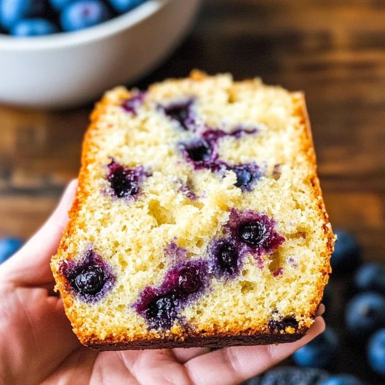 Cream Cheese Blueberry Bread