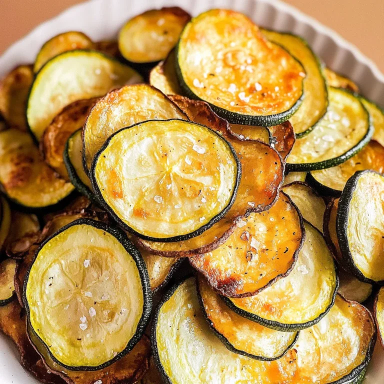 Easy Oven-Baked Zucchini Chips