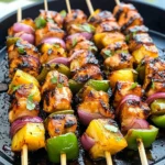 Hawaiian Chicken Kebabs