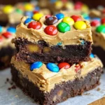 Peanut Butter Whip Brownies