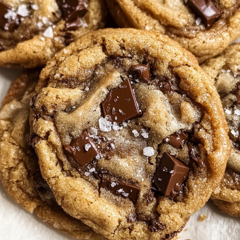 Browned Butter Toffee Chocolate Chip Cookies