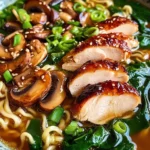 Ginger Glazed Chicken Ramen