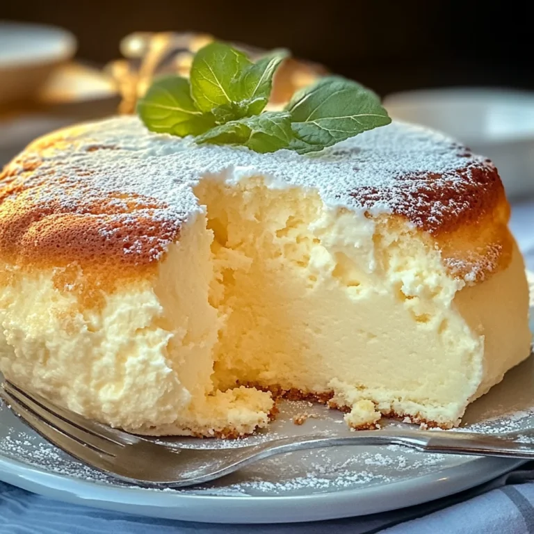 Light & Fluffy Yogurt Cloud Cake