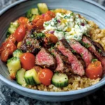 Mediterranean Steak Bowl Recipe