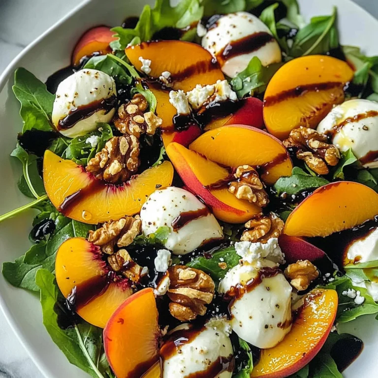 Millionaire Peach Salad