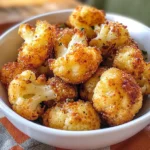 Parmesan Cauliflower Bites - Just 5 Ingredients