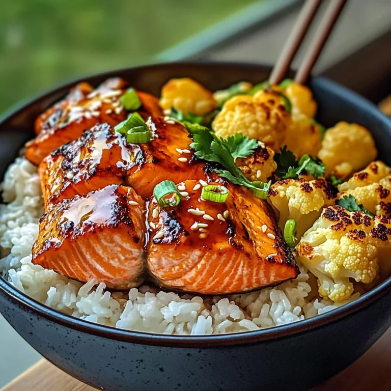 Sriracha Honey Salmon Bowls