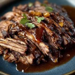 Sweet & Savory Caramelized Pulled Beef Brisket