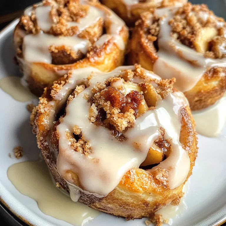 Apple Pie Cinnamon Rolls