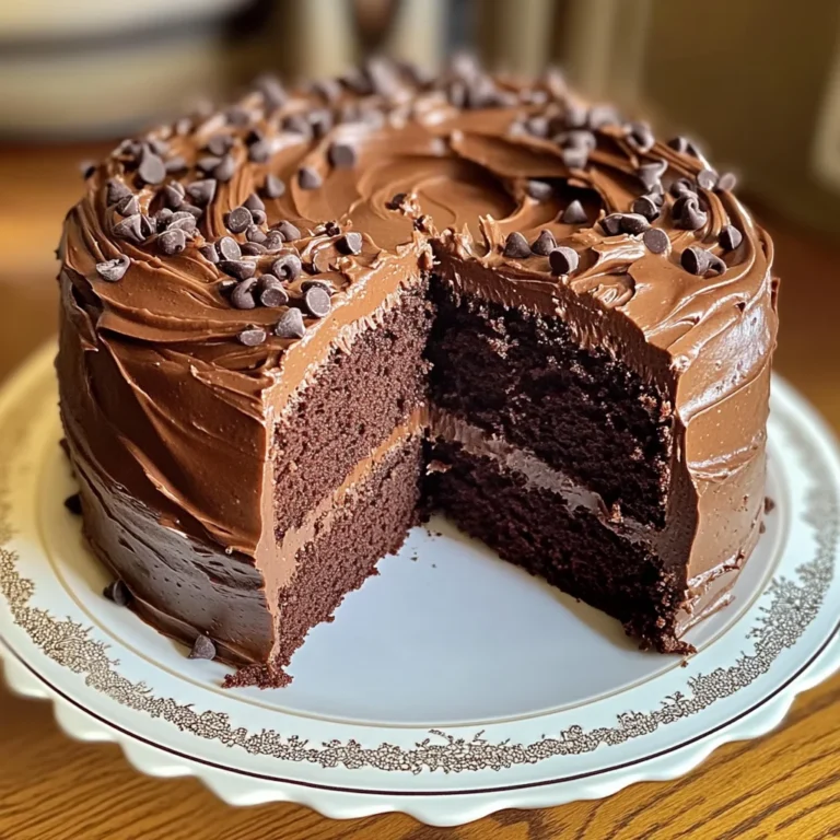 Chocolate Pound Cake with Chocolate Frosting