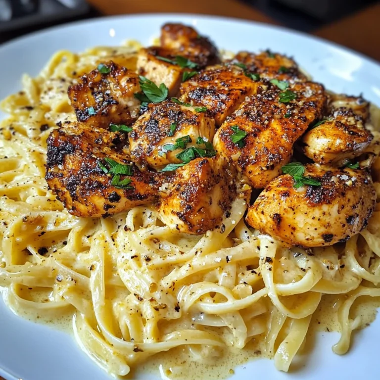 Creamy Cajun Chicken Linguine