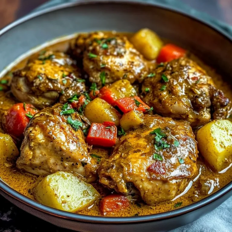 Creamy Chicken with Potatoes and Coconut