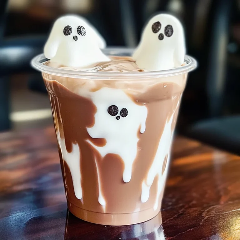 Ghost Chocolate Milk