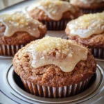Glazed Gingerbread Muffins