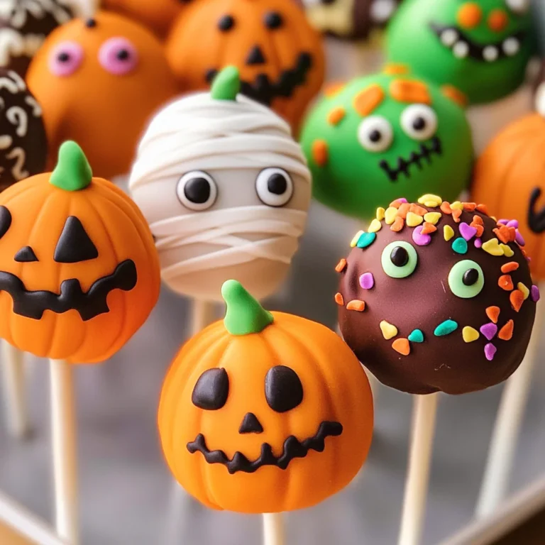 Halloween Cake Pops