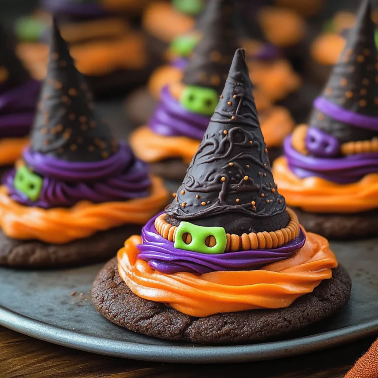 Halloween Witch Hat Cookies