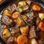 Hearty Beef Stew with Root Vegetables