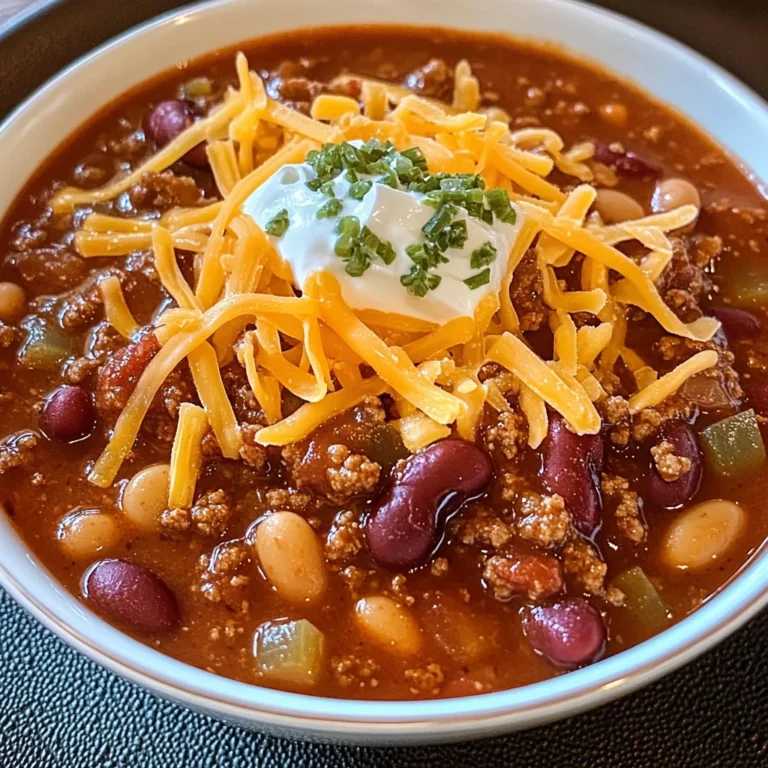 Hillbilly Chili and Cinnamon Rolls