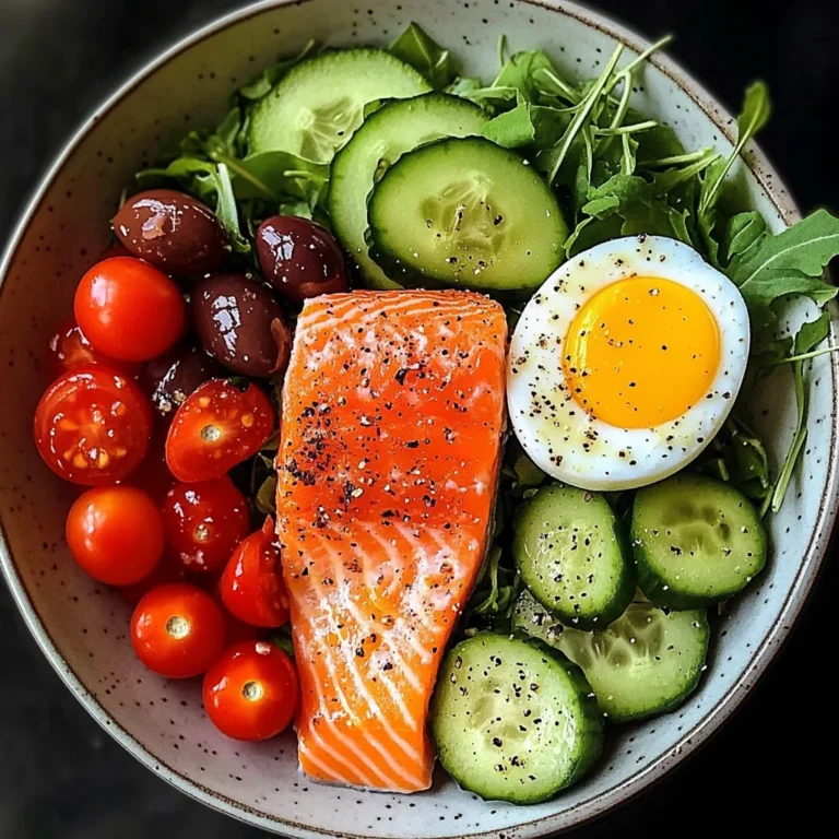 Omega Power Plate with Salmon & Avocado