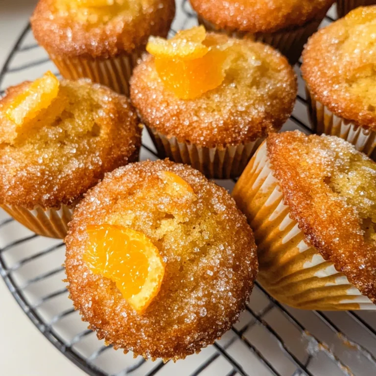 Orange and Cardamom Muffins