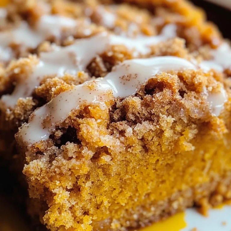 Pumpkin Coffee Cake