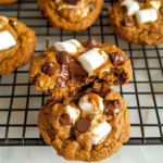Pumpkin S'mores Cookies