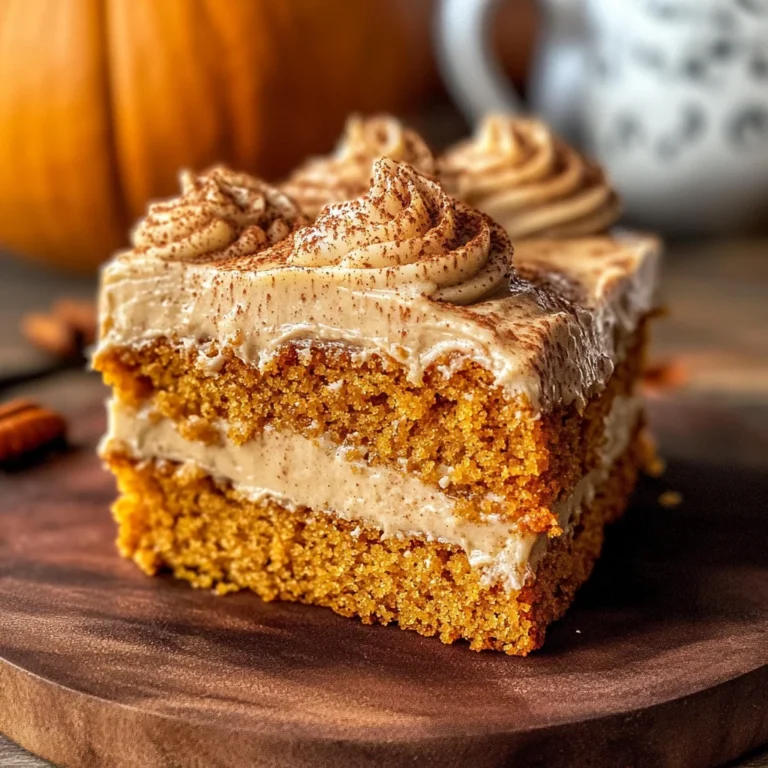Pumpkin Spice Latte Cake