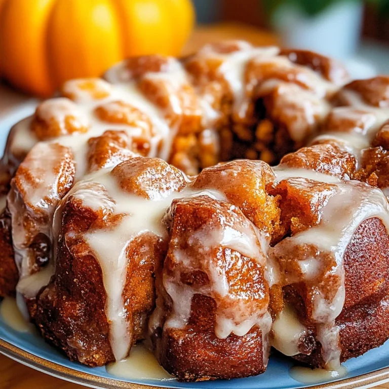 Pumpkin Spice Monkey Bread Recipe