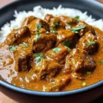 Slow-Cooked Beef Curry in Spiced Coconut Gravy