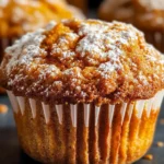 Spice Cake Pumpkin Muffins