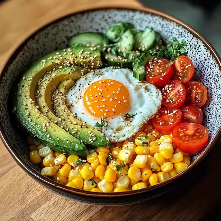 Sunshine Veggie & Egg Bowl