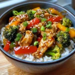 Teriyaki Chicken & Veggie Rice Bowl