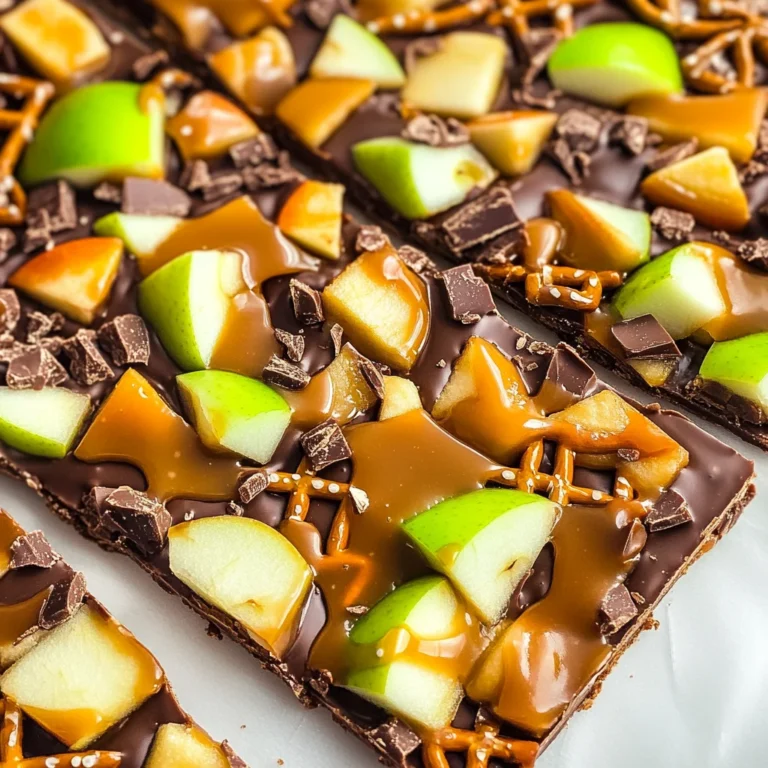 Caramel Apple Bark