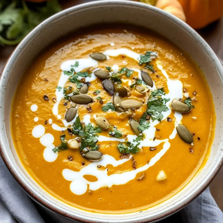Coconut Curry Pumpkin Soup