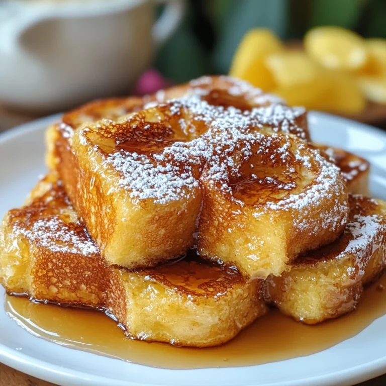 Hawaiian Roll French Toast Recipe: A Sweet and Comforting Breakfast Treat