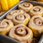 Homemade Pumpkin Chai Cinnamon Rolls