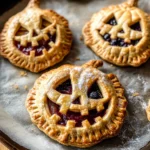 Jack-O-Lantern Hand Pies