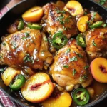 Jalapeno Peach Chicken