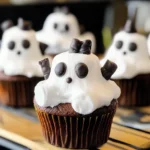 Marshmallow Ghost Cupcakes