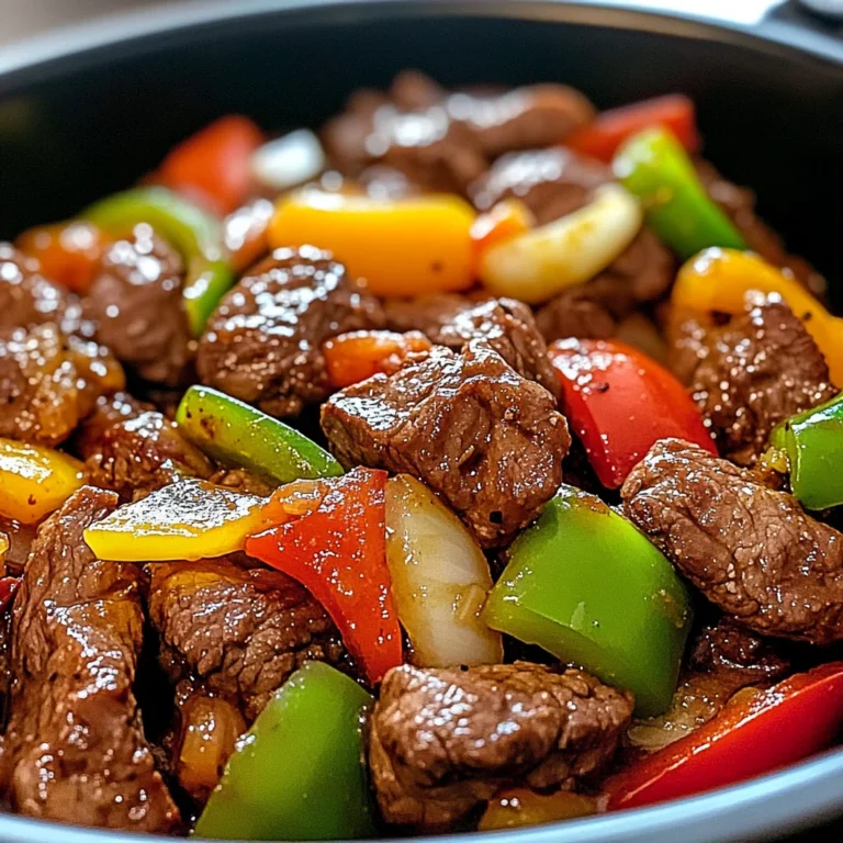 Pepper Steak in a Crock Pot
