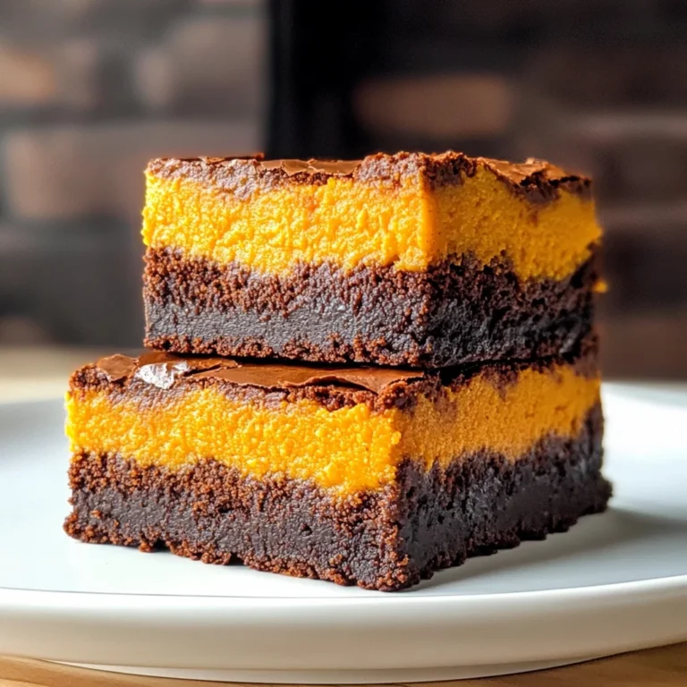 Pumpkin Brownies