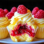 Raspberry Lemon Heaven Cupcakes