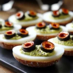 Spooky Deviled Eyeballs