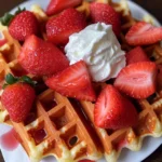 Strawberry Waffles Recipe
