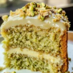 Vegan Pistachio Coffee Cake