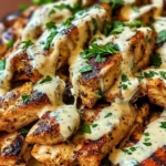 Chicken Shawarma with Creamy Garlic Sauce