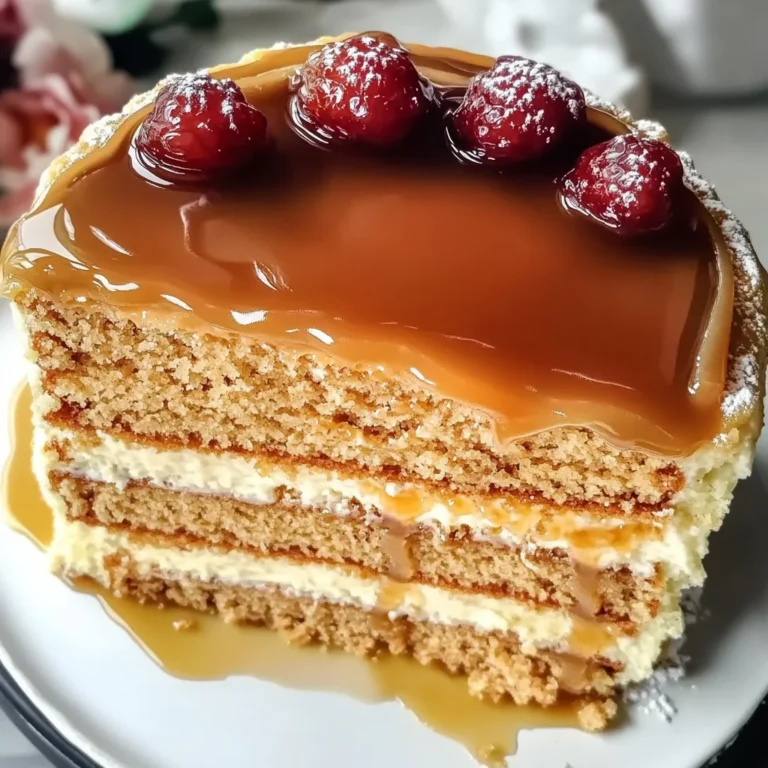 Creamy Caramel Cake