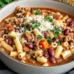 Crock pot Pasta Fagioli